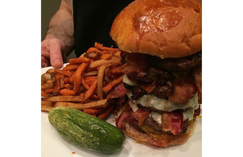 Most Outrageous Restaurant Dish: Chelsea Burger Challenge, Chelsea Tavern (Wilmington)