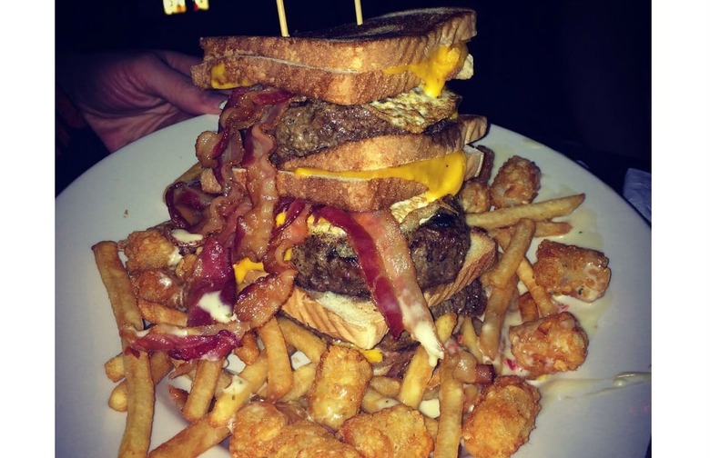 Most Outrageous Restaurant Dish: Quadruple Coronary Bypass Burger, The Vortex Bar & Grill (Atlanta)