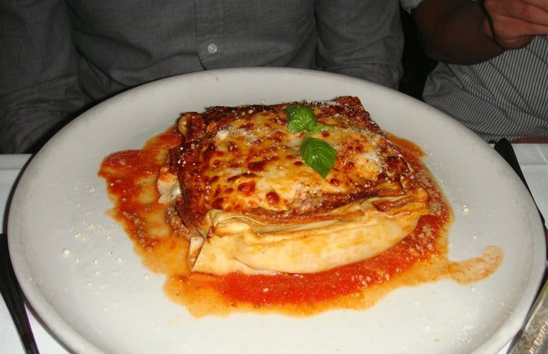 Best Lasagana: Sapori Trattoria (Chicago)