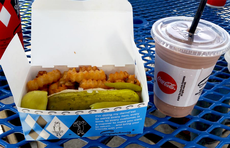 Best Hot Dog: Superdawg (Chicago)