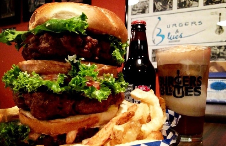 Most Outrageous Restaurant Dish: Whammy Burger, Burgers & Blues (Ridgeland)