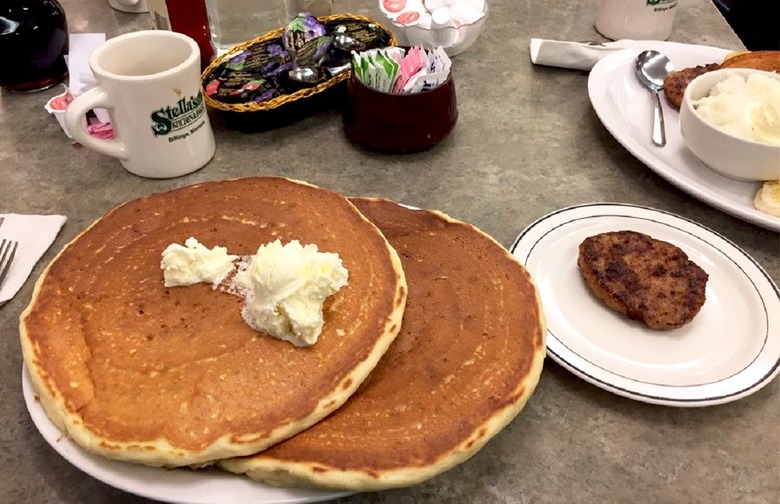 Most Outrageous Restaurant Dish: Monster Pancakes, Stella's Kitchen & Bakery (Billings)