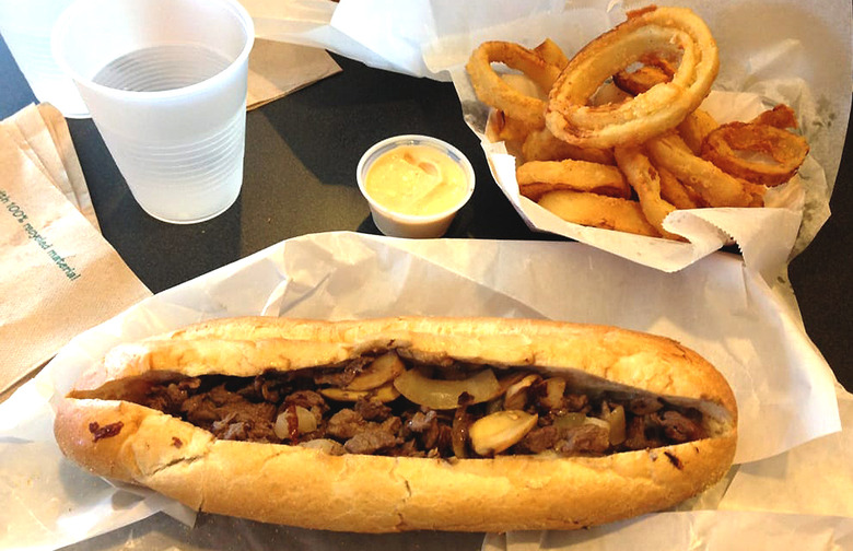 Best Sandwich: Steak Tips & Cheese at Nadeau's Subs (Manchester)