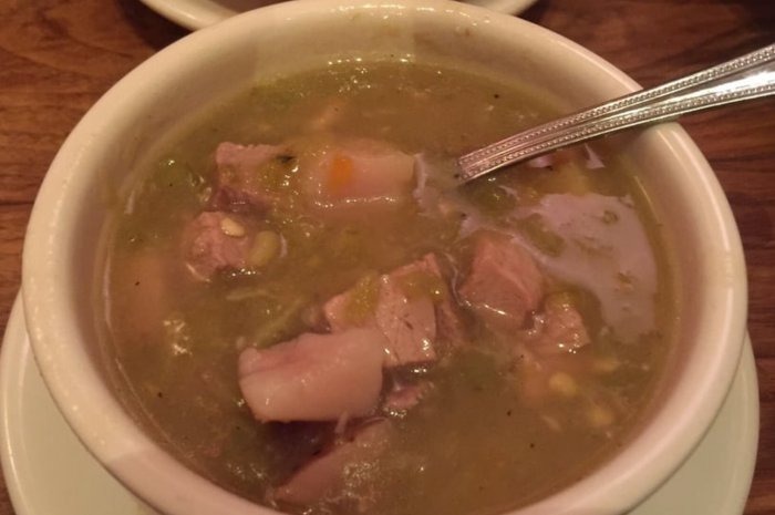 Best Soup: Green Chile Stew, The Shed (Santa Fe)