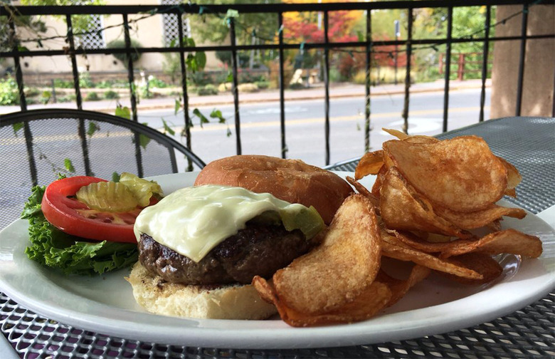 Best Burger: Green Chile Cheeseburger at Santa Fe Bite (Santa Fe)