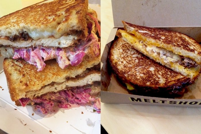 Best Over-the-Top Grilled Cheese Sandwich: Melt Shop (New York City)