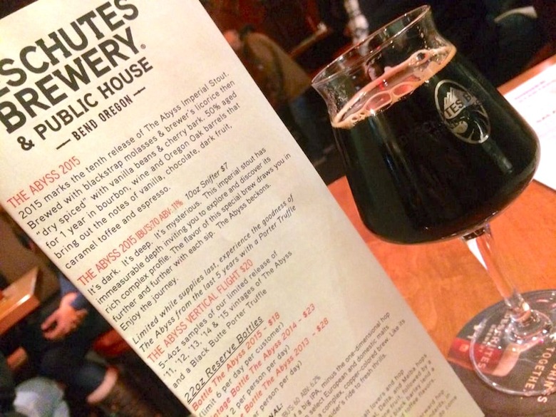 Best Beer: The Abyss, Deschutes Brewery (Bend)