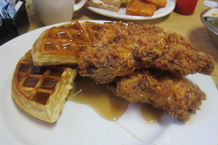 Best Chicken and Waffles: Early Bird Diner (Charleston)