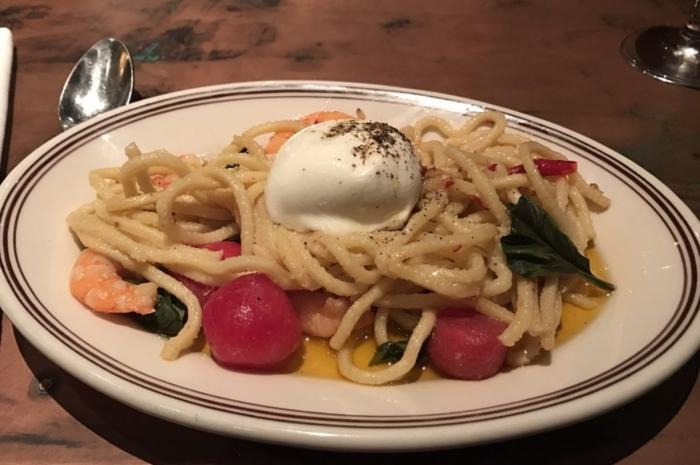 Best Pasta Dish: Spaghetti Chitarra, McCrady's Tavern (Charleston)