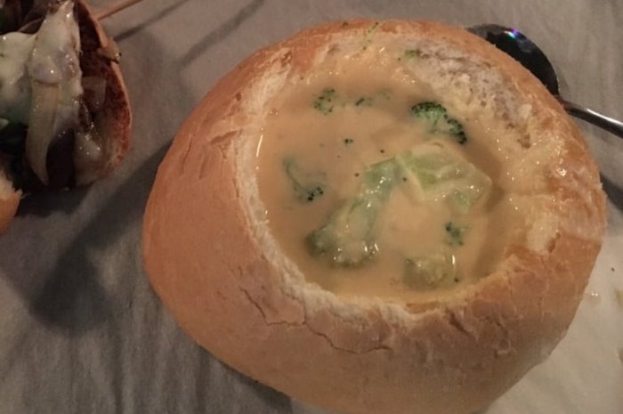 Best Soup: Broccoli Beer Cheese Soup, Gourmands (Austin)