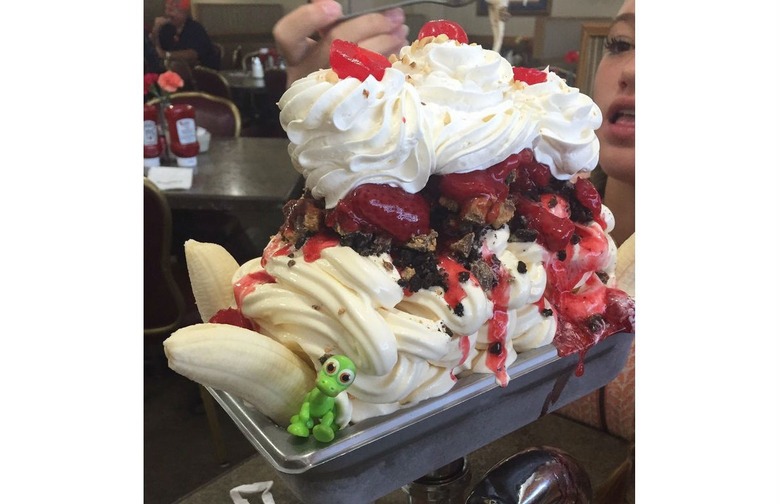 Most Outrageous Restaurant Dish: The Kitchen Sink, Angie's Restaurant (Logan)