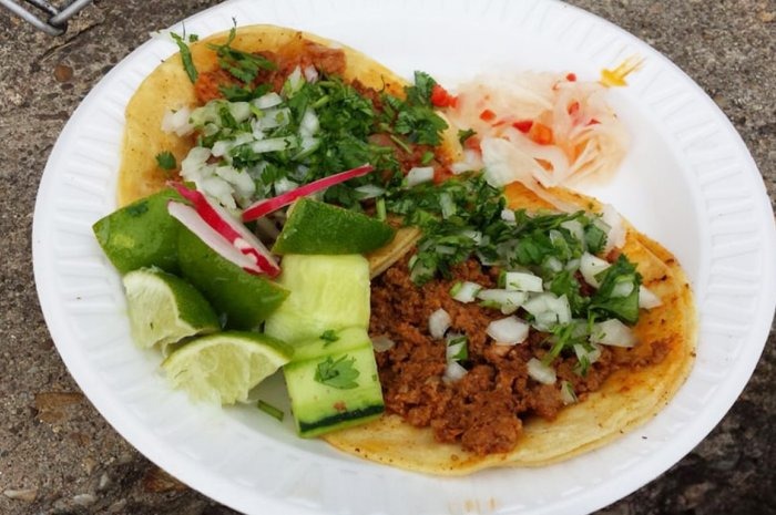 Best Taco: Chorizo, Tacos El Chilango (Arlington)