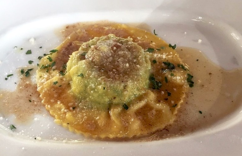 Best Pasta Dish: Uovo in Raviolo, Ristorante Bartolotta (Wauwatosa)