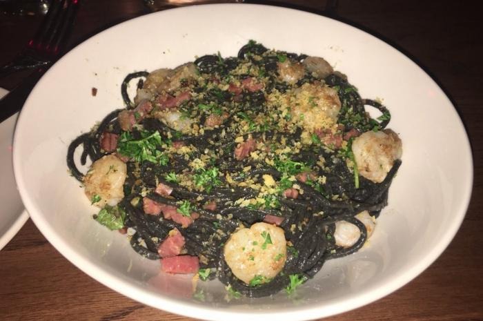 Best Pasta Dish: Squid Ink Chitarra, Glorietta Trattoria (Jackson Hole)