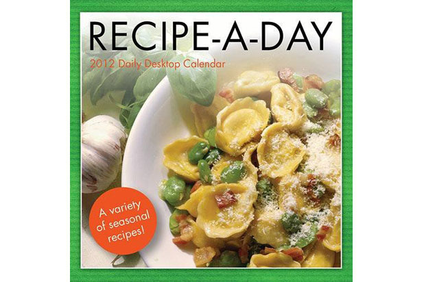 6) Recipe-A-Day 2013 Daily Boxed Desktop Calendar