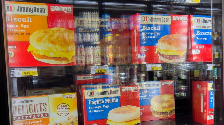 Jimmy Dean breakfast sandwich products