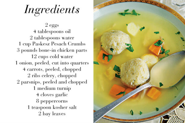 Gluten-Free Matzo Ball Soup 