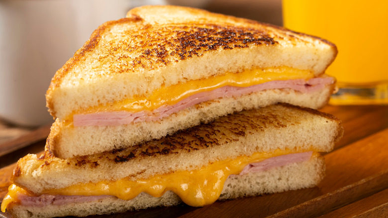 grilled ham and cheese