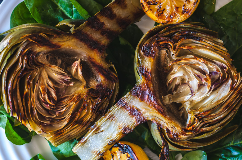 Grilled Artichokes