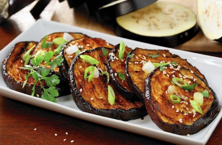 Red Chili Glazed Eggplant