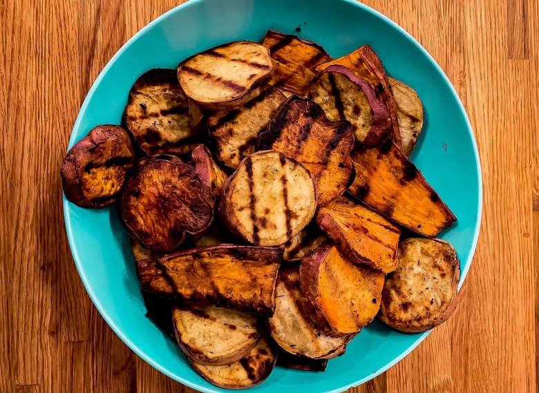 Grilled Sweet Potatoes