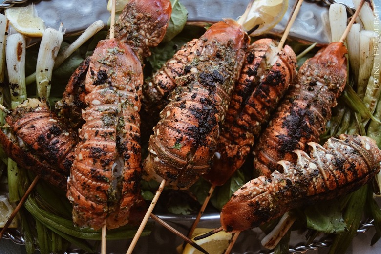 Grilled Lobster Tails