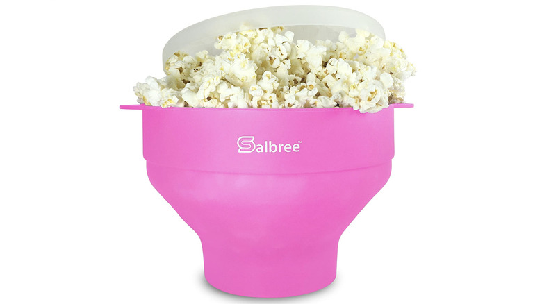 Salbree pink popcorn bowl