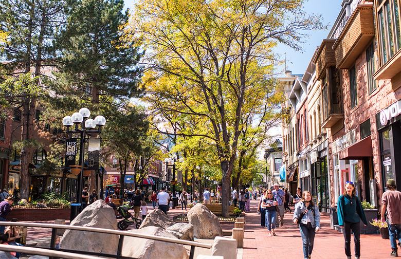 Colorado: Pearl Street Mall, Boulder