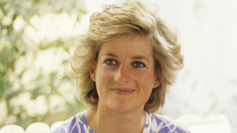 Princess Diana smiling