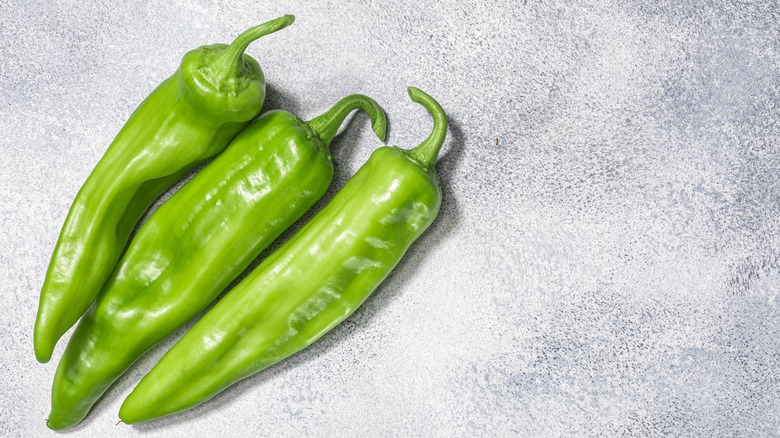 Three hatch chiles