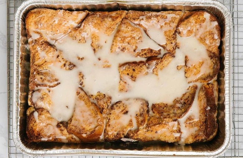 Maple-Glazed French Toast Casserole 