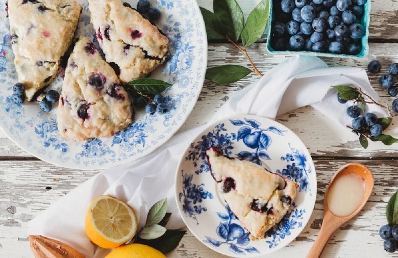 Blueberry Lemon Scones