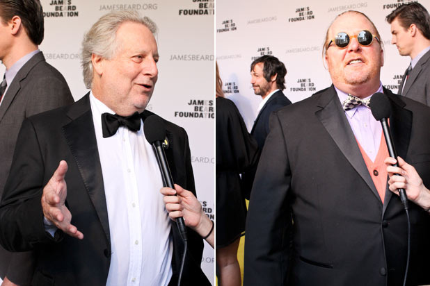 Jonathan Waxman and Mario Batali