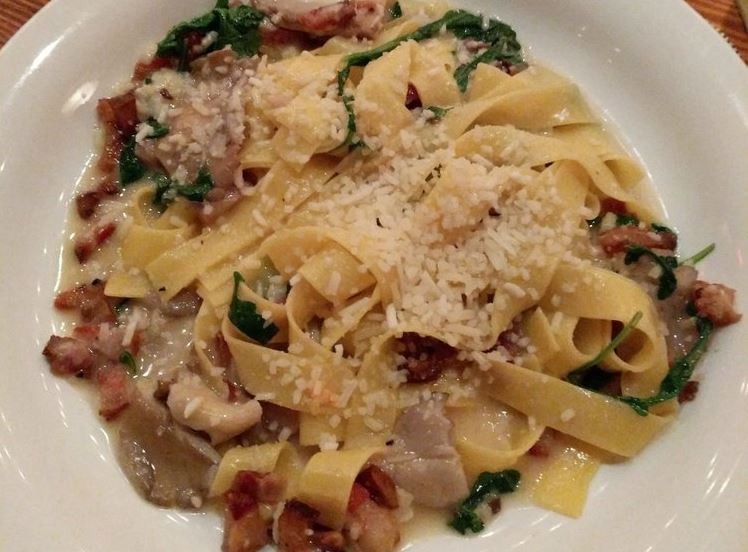 South Carolina: Pappardelle, Wild Olive (Johns Island)