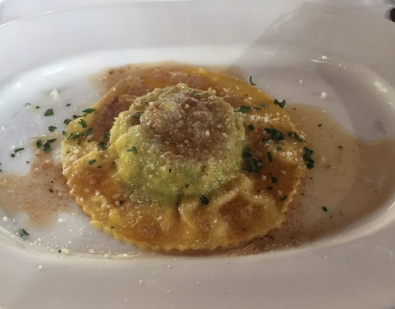 Wisconsin: Uovo in Raviolo, Ristorante Bartolotta (Wauwatosa)