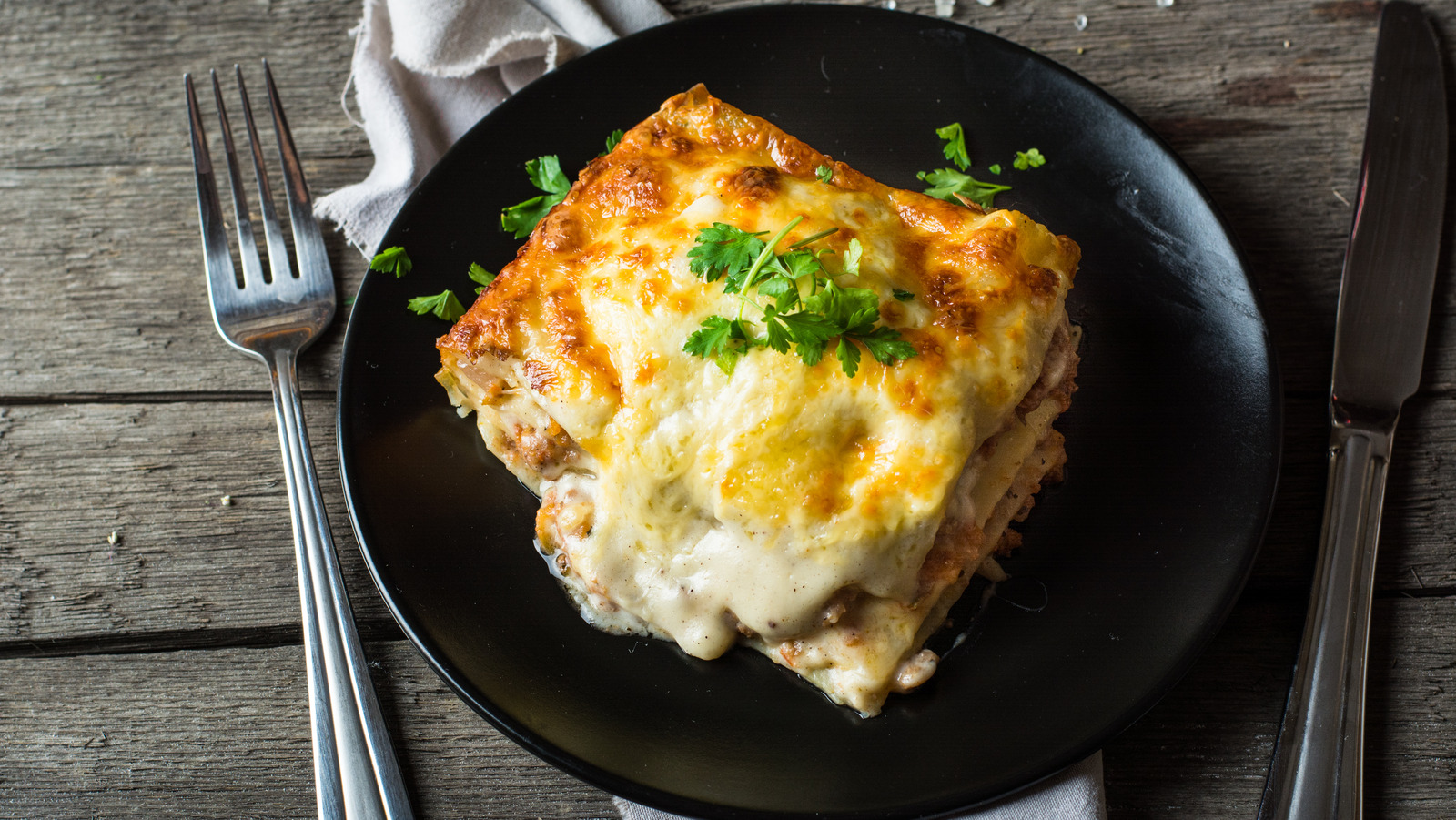 The Best Protein Pairing To Complement White Sauce Lasagna