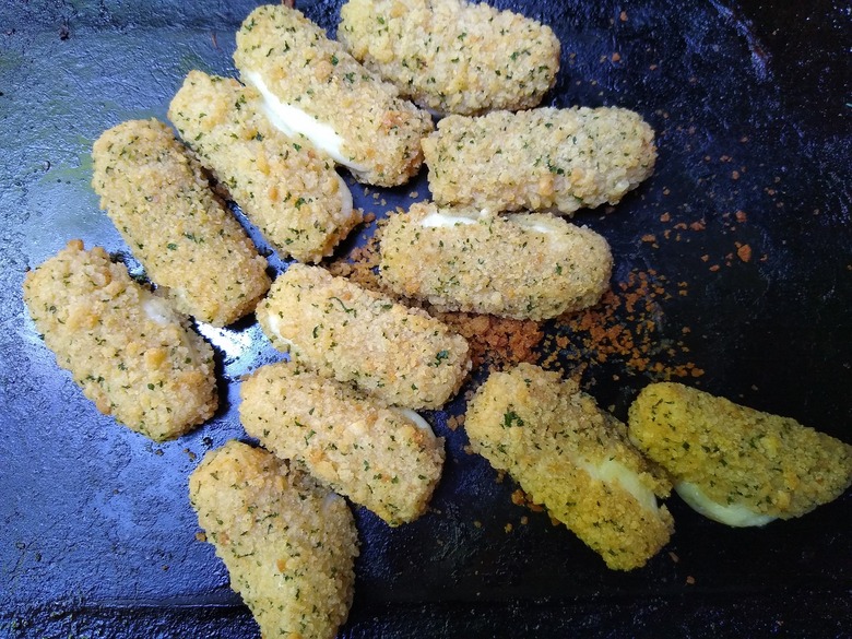 Baked Mozzarella Sticks