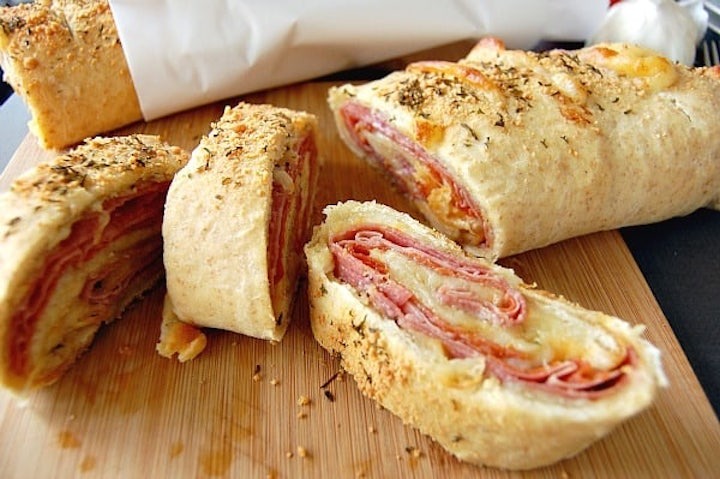 Ham and Cheese Stromboli