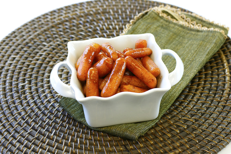 Cinnamon Sugar Glazed Carrots