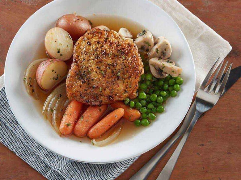 Chicken With Garlic and White Wine