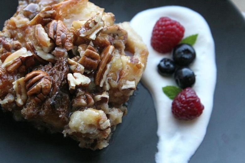 White Chocolate Chip Bread Pudding