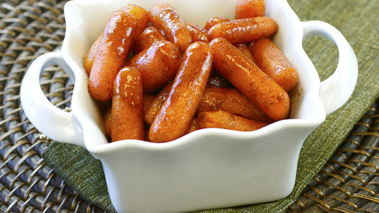 Cinnamon Sugar Glazed Carrots