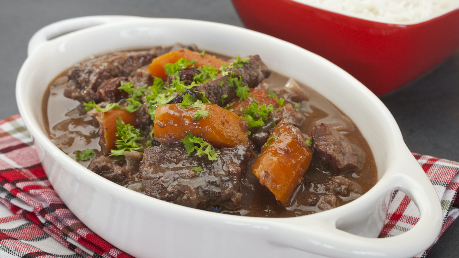 Slow Cooker Red Wine Beef Brisket - The Magical Slow Cooker