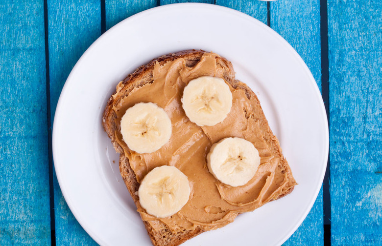 Banana with Almond Butter