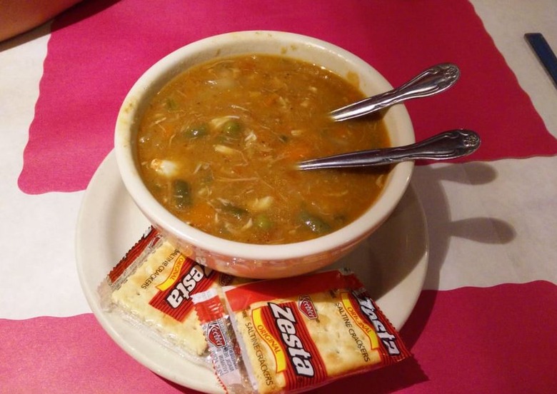 Maryland: Crab Soup, Schultz's Crab House (Essex)