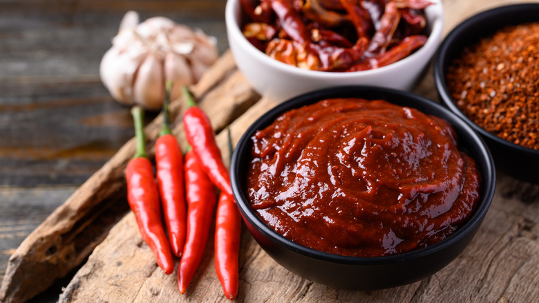 Gochujang in a bowl