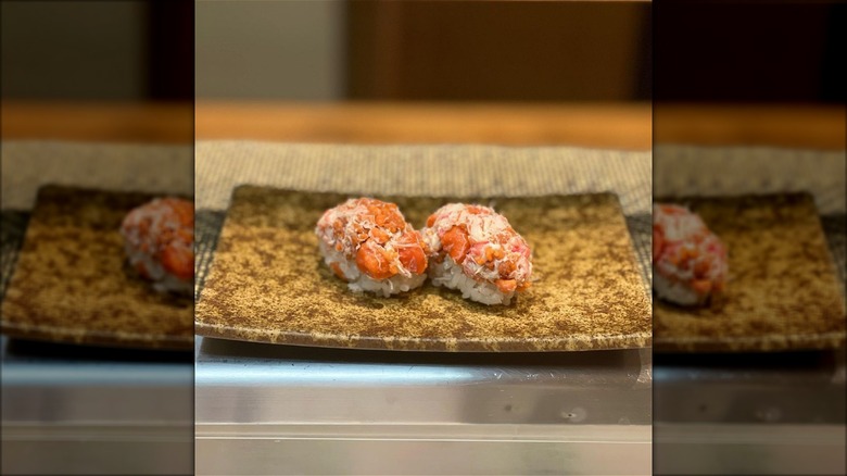 Seikogani nigiri at Matsumoto