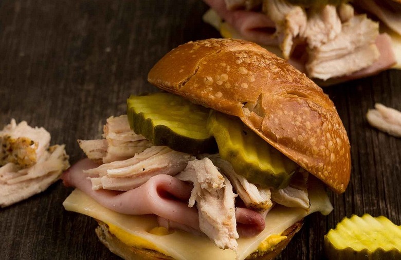 Turkey Cuban Slider Sandwiches