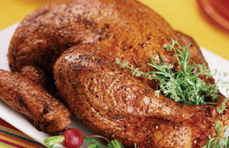 Herb-Rubbed Deep Fried Turkey 