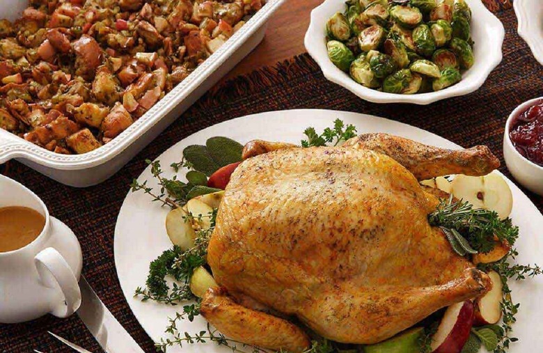 Holiday Roast Chicken and Stuffing 